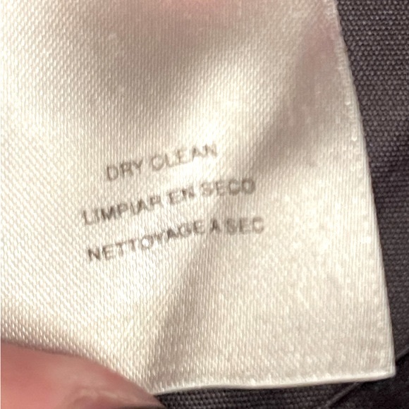 AK Anne Klein Stretch Two Button Blazer Charcoal Grey Size 10 - Picture 5 of 6